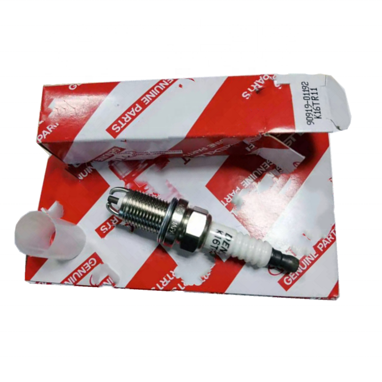 Auto Iridium Spark Plugs For Toyota Corolla Land Cruiser Hilux 90919-01192 K16TR11 Spark Plug