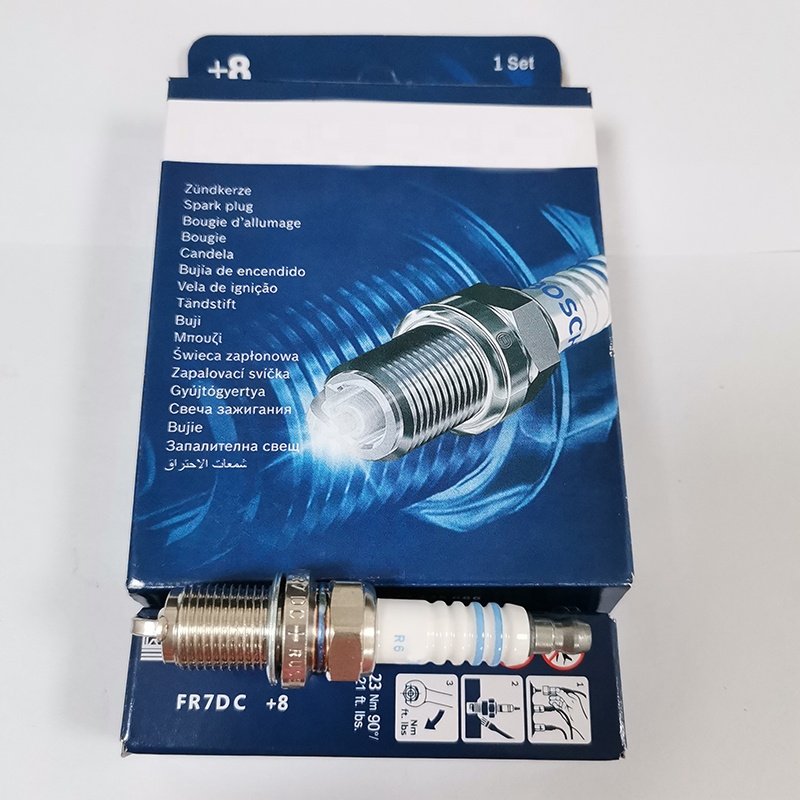 High quality laser iridium ignition systems 0242235666 FR7DC+ +8 +6 +9 +45 +42 +7 +5 +4 bujia spark plug for BOSCH