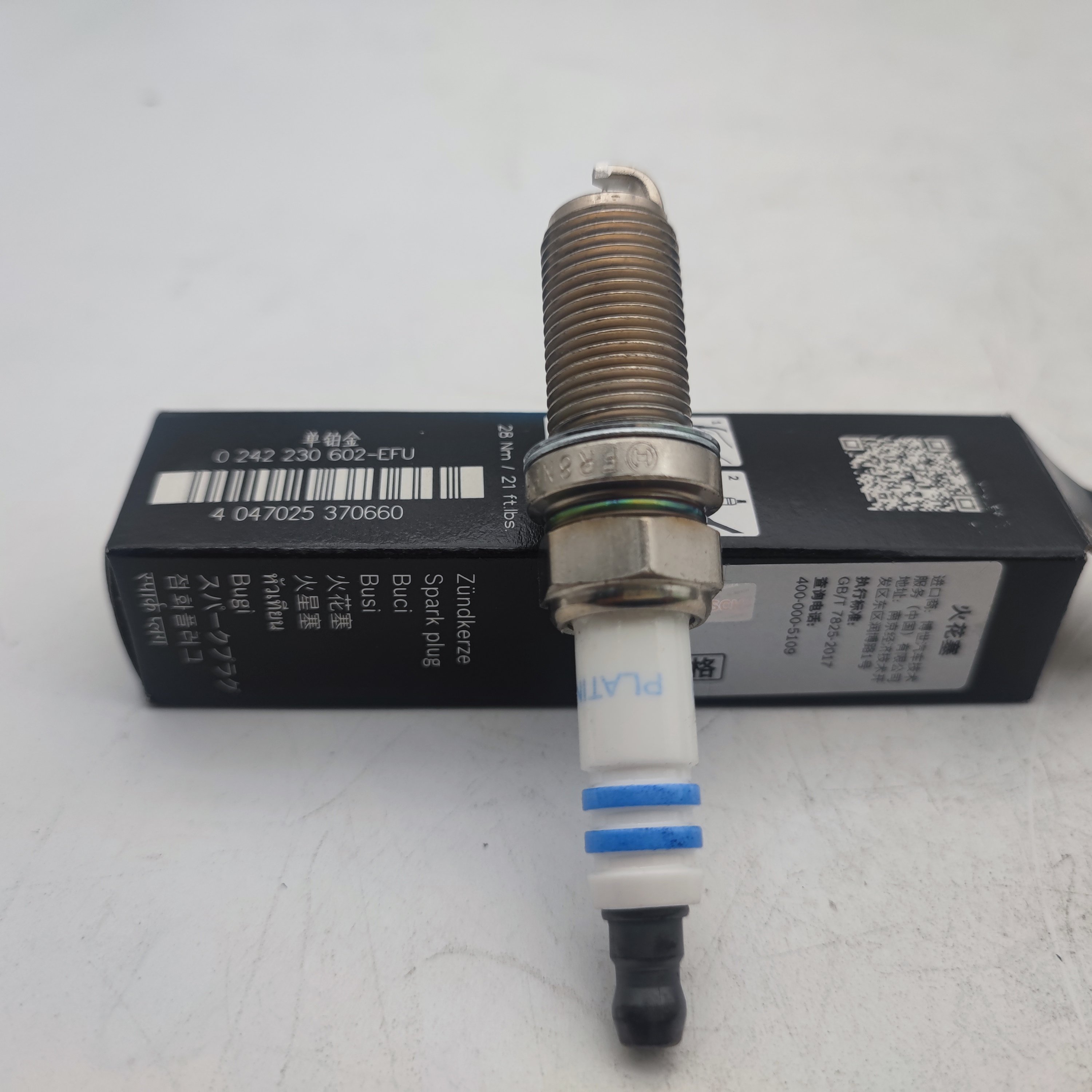 Spark Plug FR8NPP30W 0242230602 For Peugeot 307 308