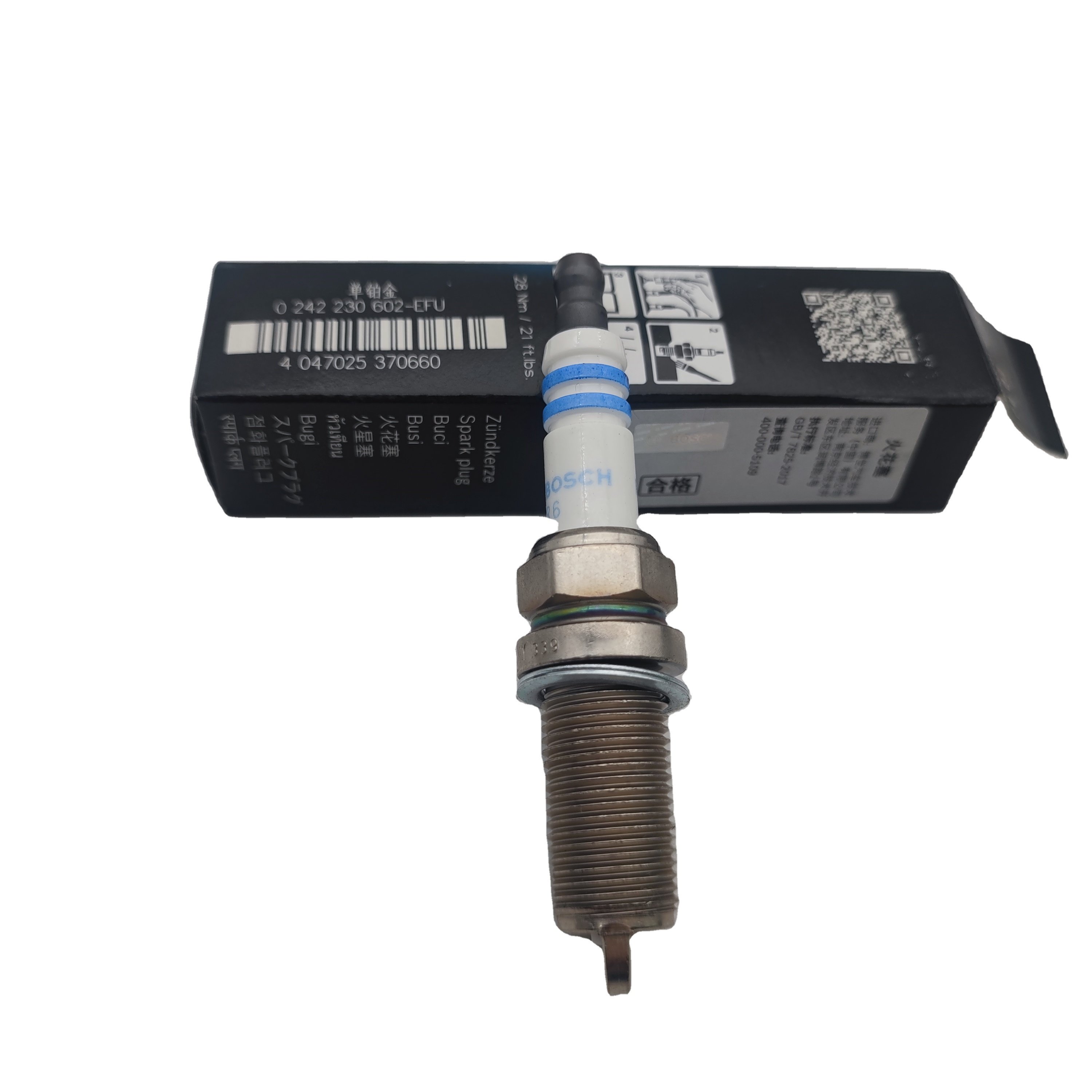 Spark Plug FR8NPP30W 0242230602 For Peugeot 307 308