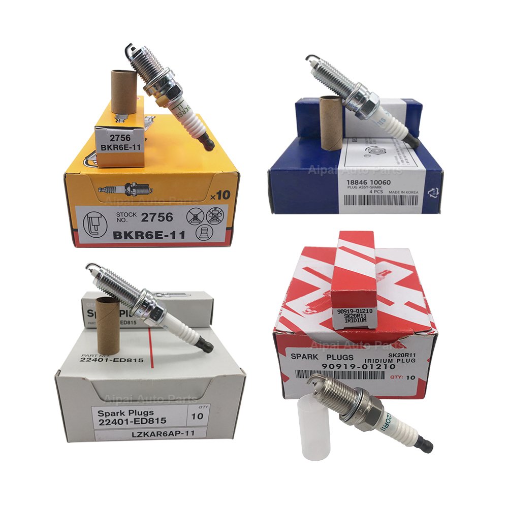 Wholesale High Performance Auto Parts Bujia Original Iridium Spark Plug BKR6E-11 2756 BKR6EGP 7092 Japanese Car Spark Plug