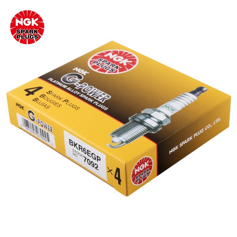 Wholesale Original Genuine NGK Spark Plug Single Platinum BKR6EGP 7092 Car Engine Spark Plug for HONDA