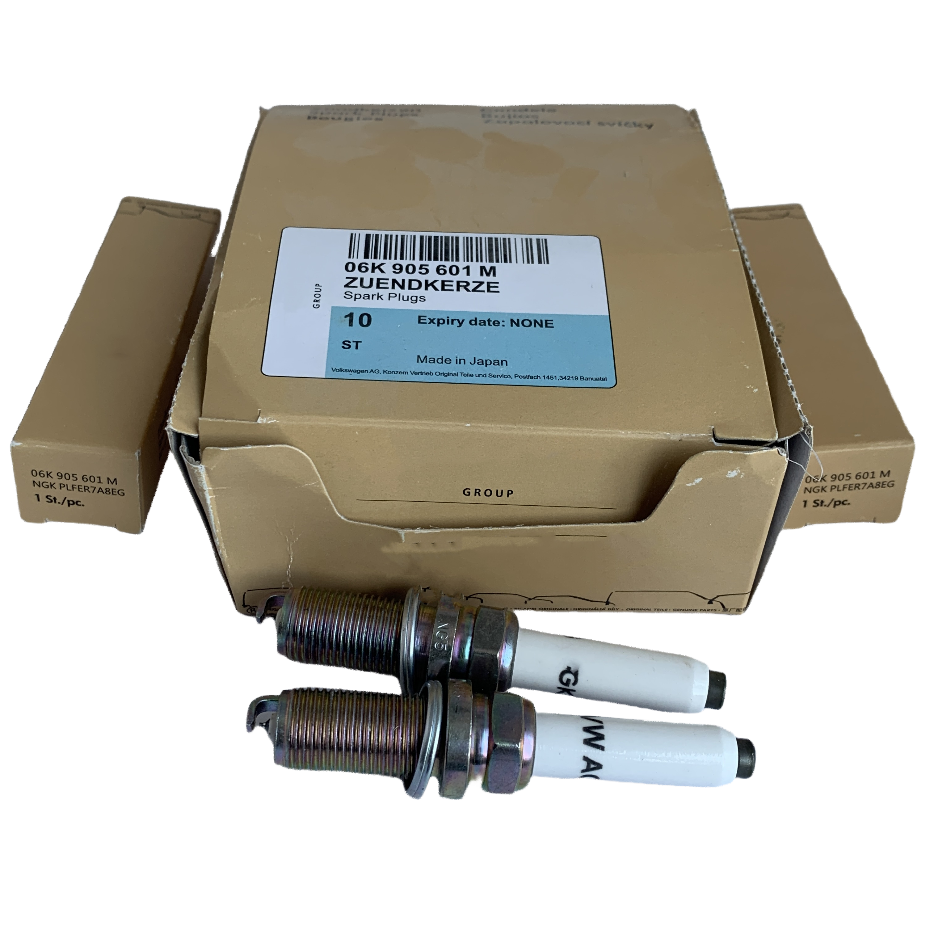 Original Genuine Engine System Laser Iridium Platinum Spark Plugs 06K905601M For Audi Volkswagen