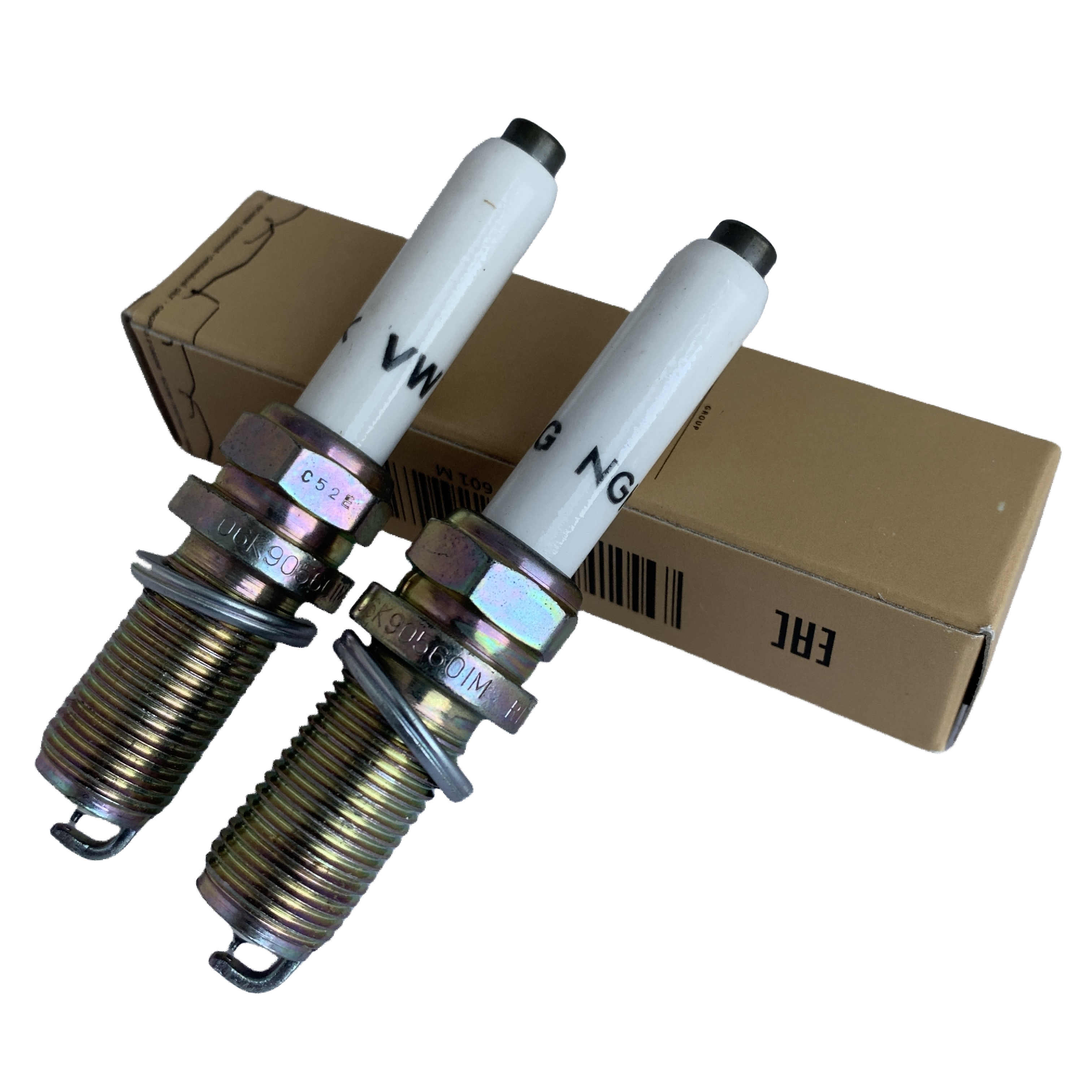 Original Genuine Engine System Laser Iridium Platinum Spark Plugs 06K905601M For Audi Volkswagen