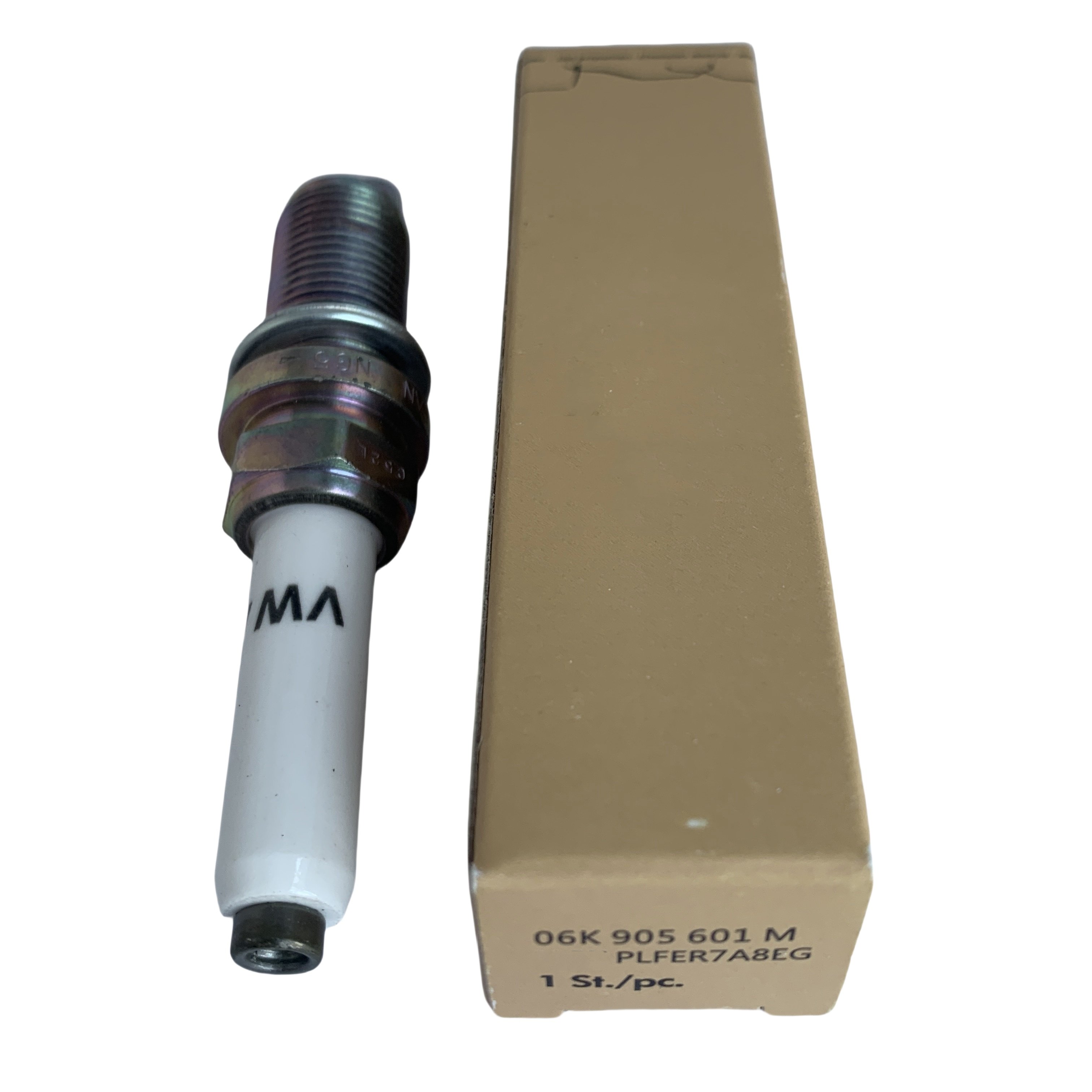 Original Genuine Engine System Laser Iridium Platinum Spark Plugs 06K905601M For Audi Volkswagen