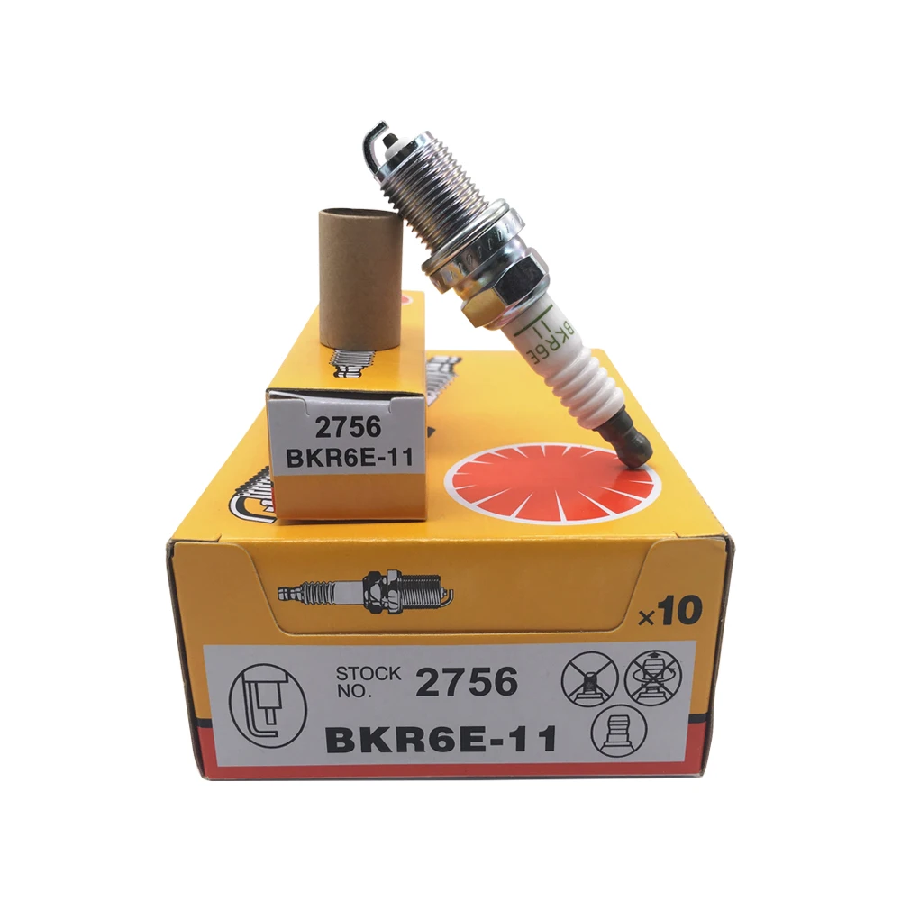 Universal ignition plug spark plugs General Auto Spark Plug BKR6E-11 2756 used in cars update