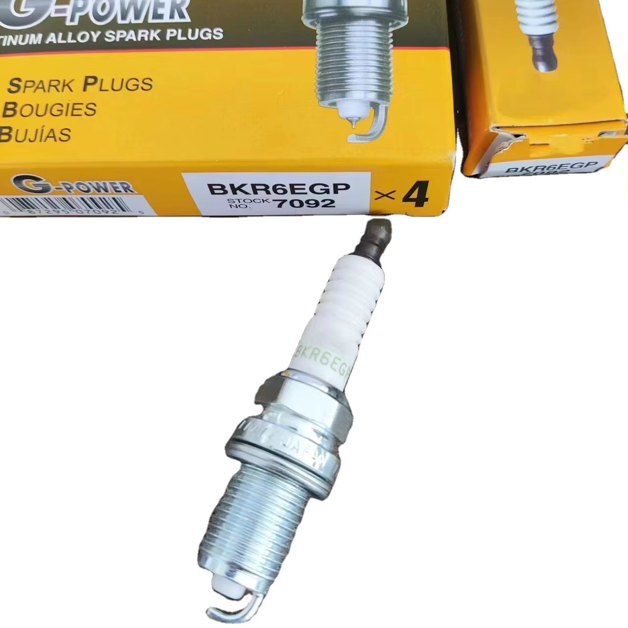 Factory directly sale NG-K 7092 BKR6EGP Auto Iridium Spark Plug