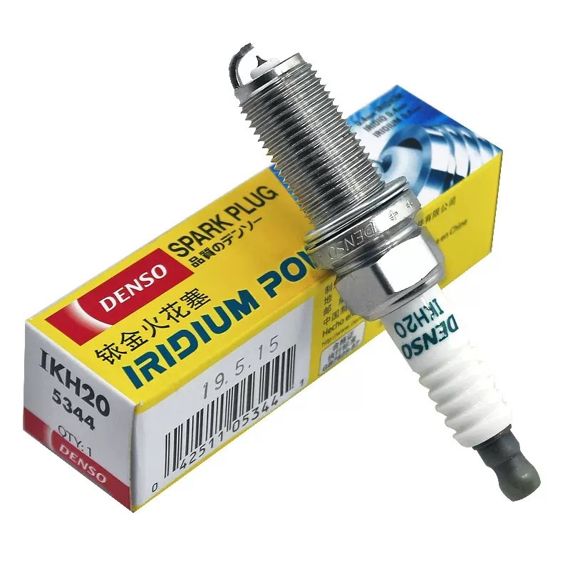 Original Genuine DENSO Spark Plug Double Iridium 5344 IKH20 OEM 6G9N-18344-CA, BY481-LFR6A, SAB330DE2640 For CCH9006, 41LZAIME