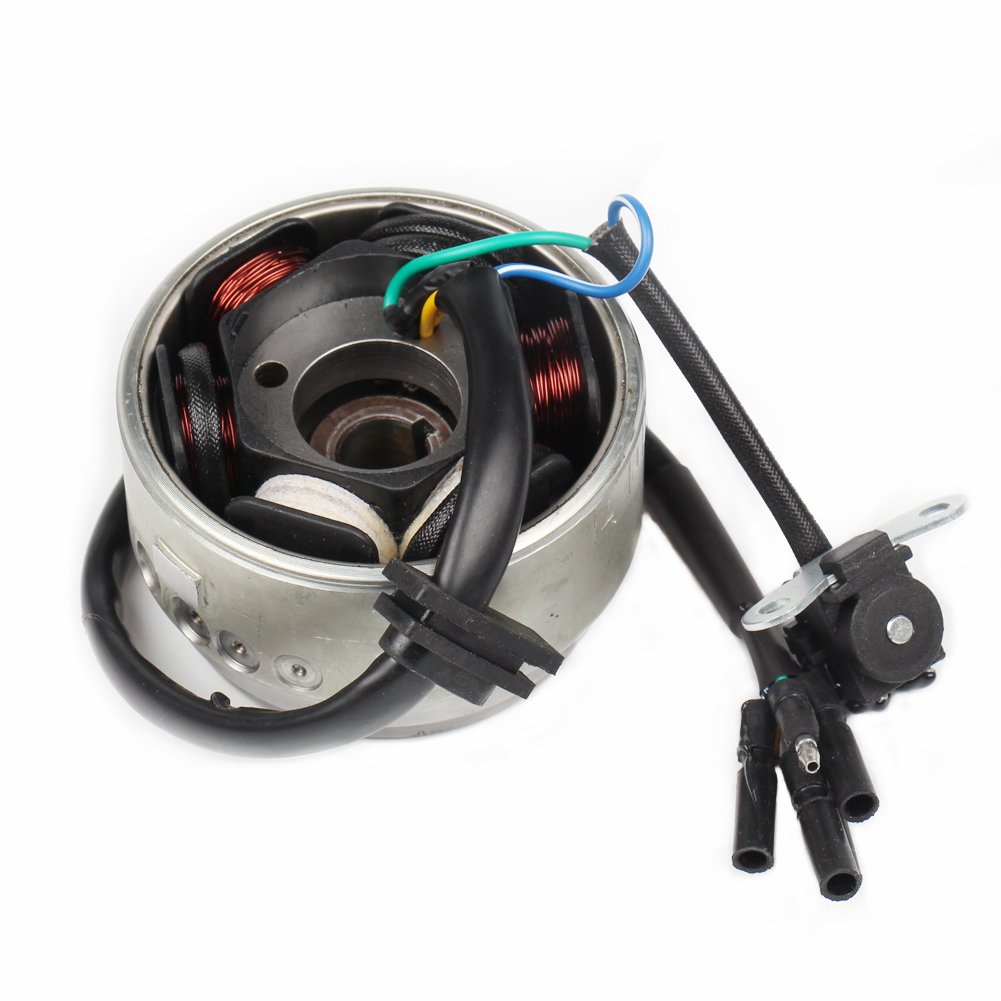Motorcycle 150CC Electric Foot Start Engine Magneto Coil Magnet stator Rotor For Horizontal Off Road Motorbike