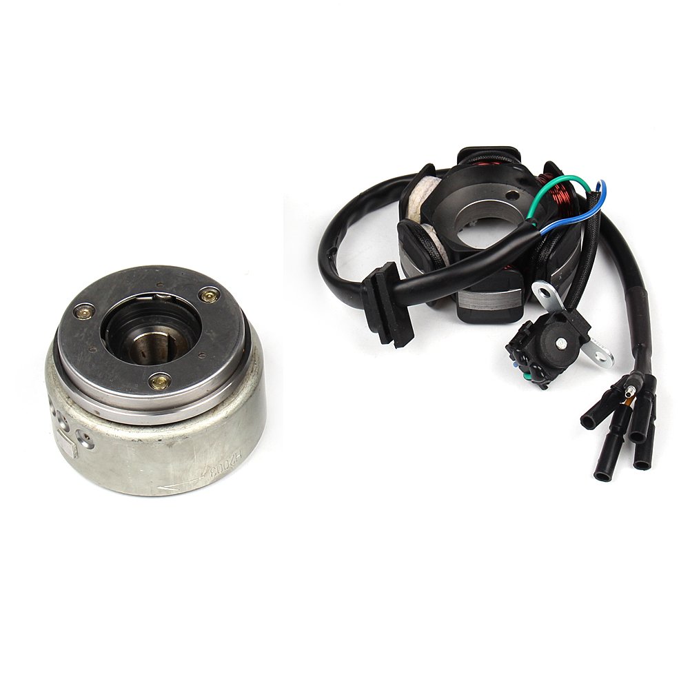 Motorcycle 150CC Electric Foot Start Engine Magneto Coil Magnet stator Rotor For Horizontal Off Road Motorbike