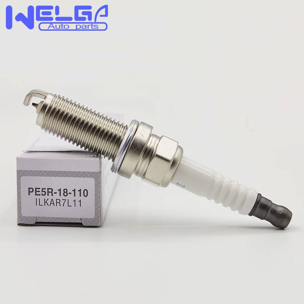 Welga High Quality Iridium Spark Plugs BP01-18-110 PE02-18-110 ZJ46-18-110 L3Y4-18-110 L3Y2-18-110 ILKAR7L11 PE5R-18-110