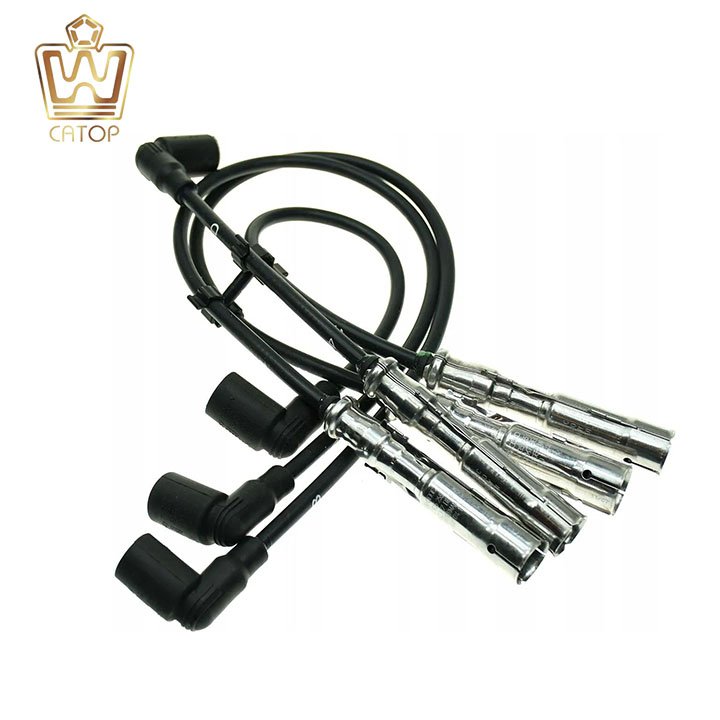 For VW Audi 06A905409E Ignition Cable Wire Spark Plug Wire Set