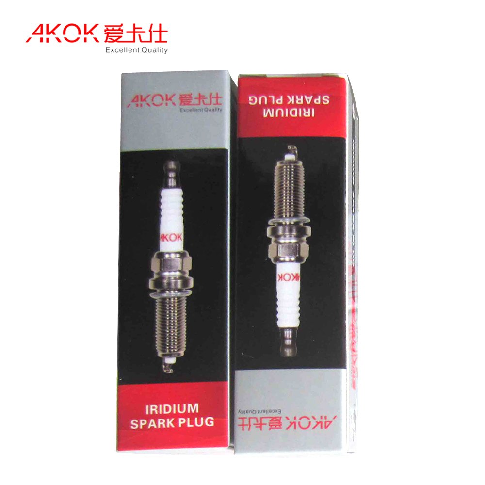 AKOK Heat Range Iridium And Platinum Spark Plugs For Toyota Camry Rav4 Tundra Sienna Lexus 90919-01210 Sk20R11