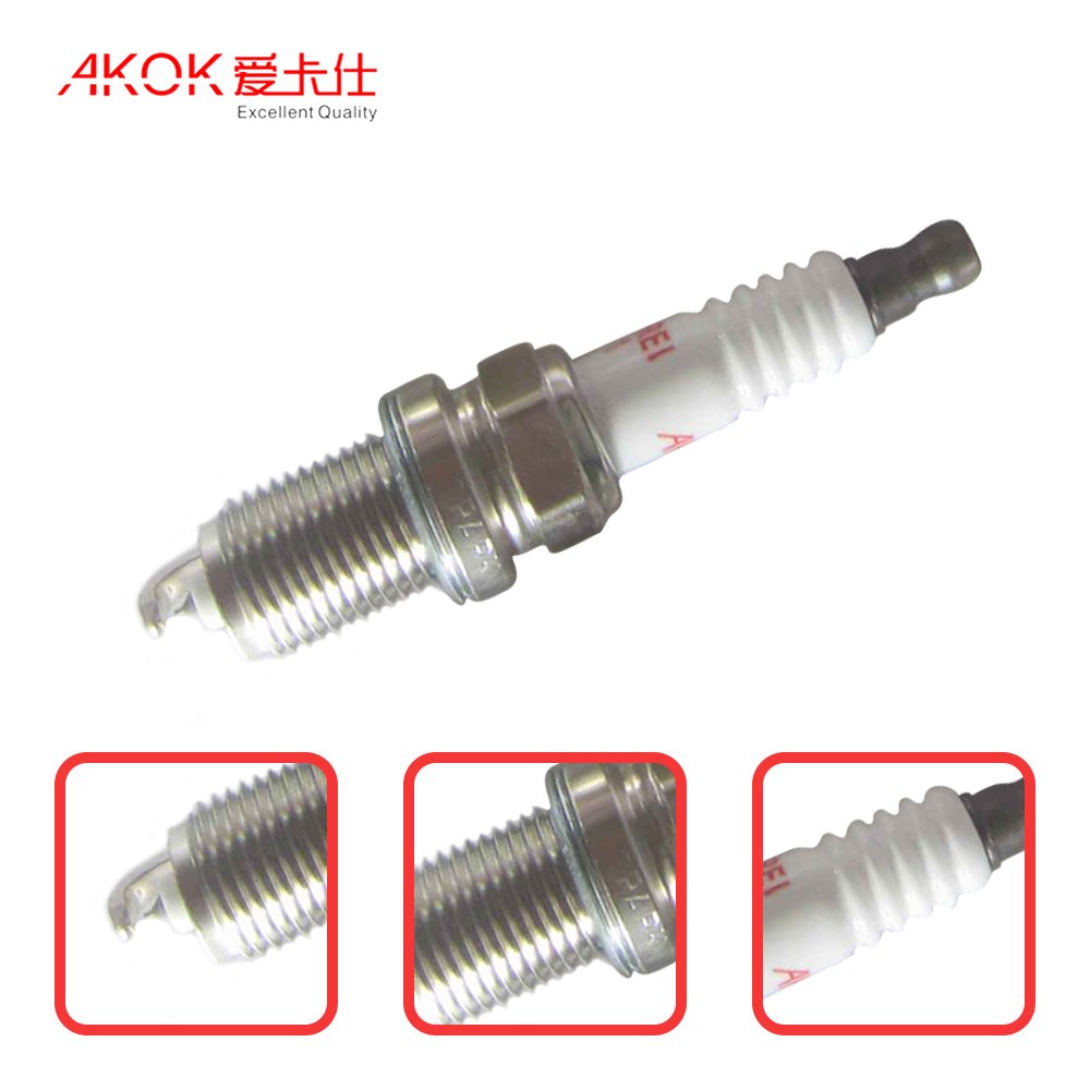 AKOK Heat Range Iridium And Platinum Spark Plugs For Toyota Camry Rav4 Tundra Sienna Lexus 90919-01210 Sk20R11