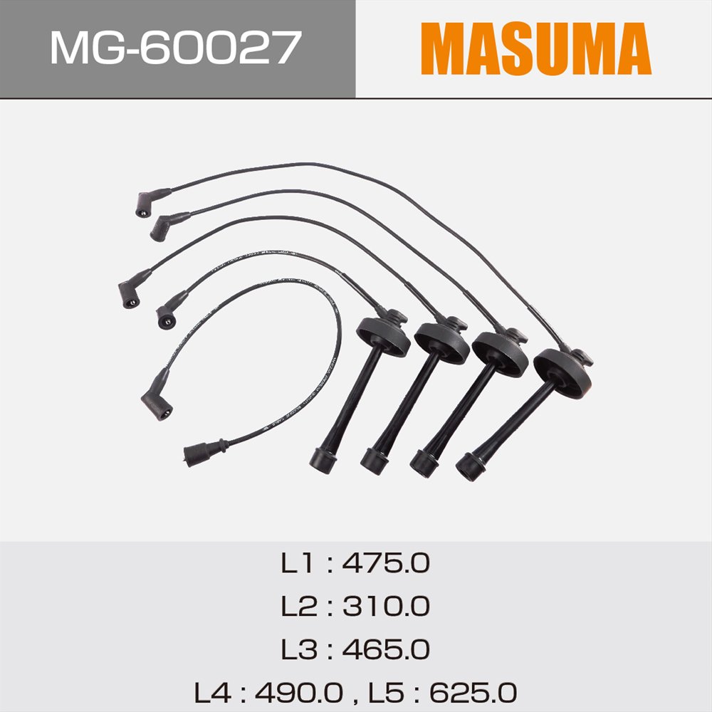 MG-60027 MASUMA parts corrosion resistance Spark Plug Cable 90919-21541 90919-21541 for TOYOTA CARINA AT190