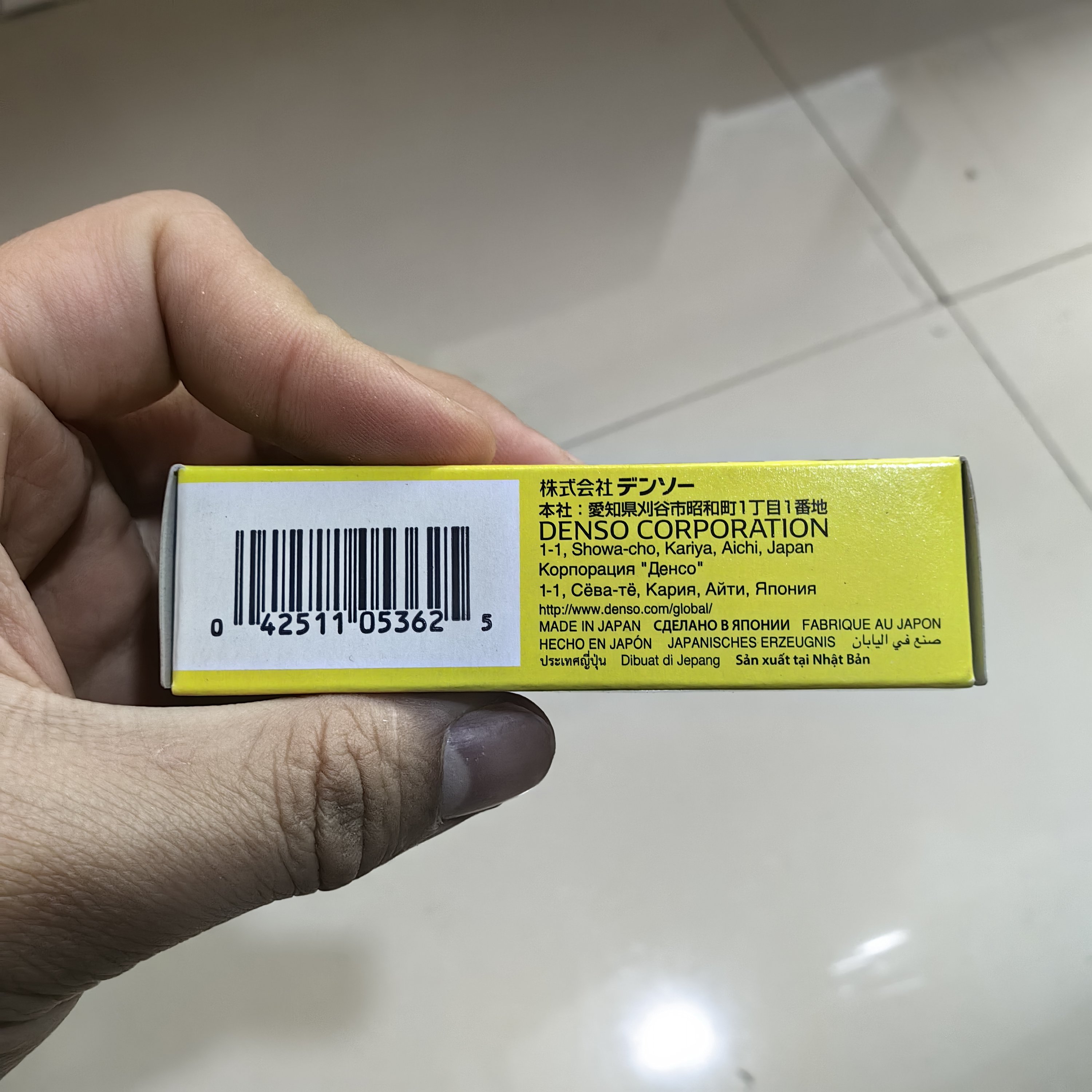 Original Genuine DENSO Spark Plug Iridium 5362 IU24 For ALFA ROMEO 8C 4.7, Ferrari 360 MODENA /Spider 3.6, 599 GTB 6.0, Enzo 6.0
