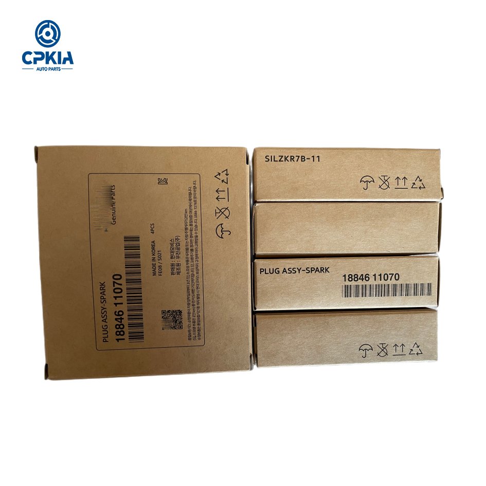 4PC18846-11070 18846 11070 1884611070 Auto Ignition iridium Spark Plug for Hyundai Kia CARENS IV Elantra i30 Azera Elantra Santa