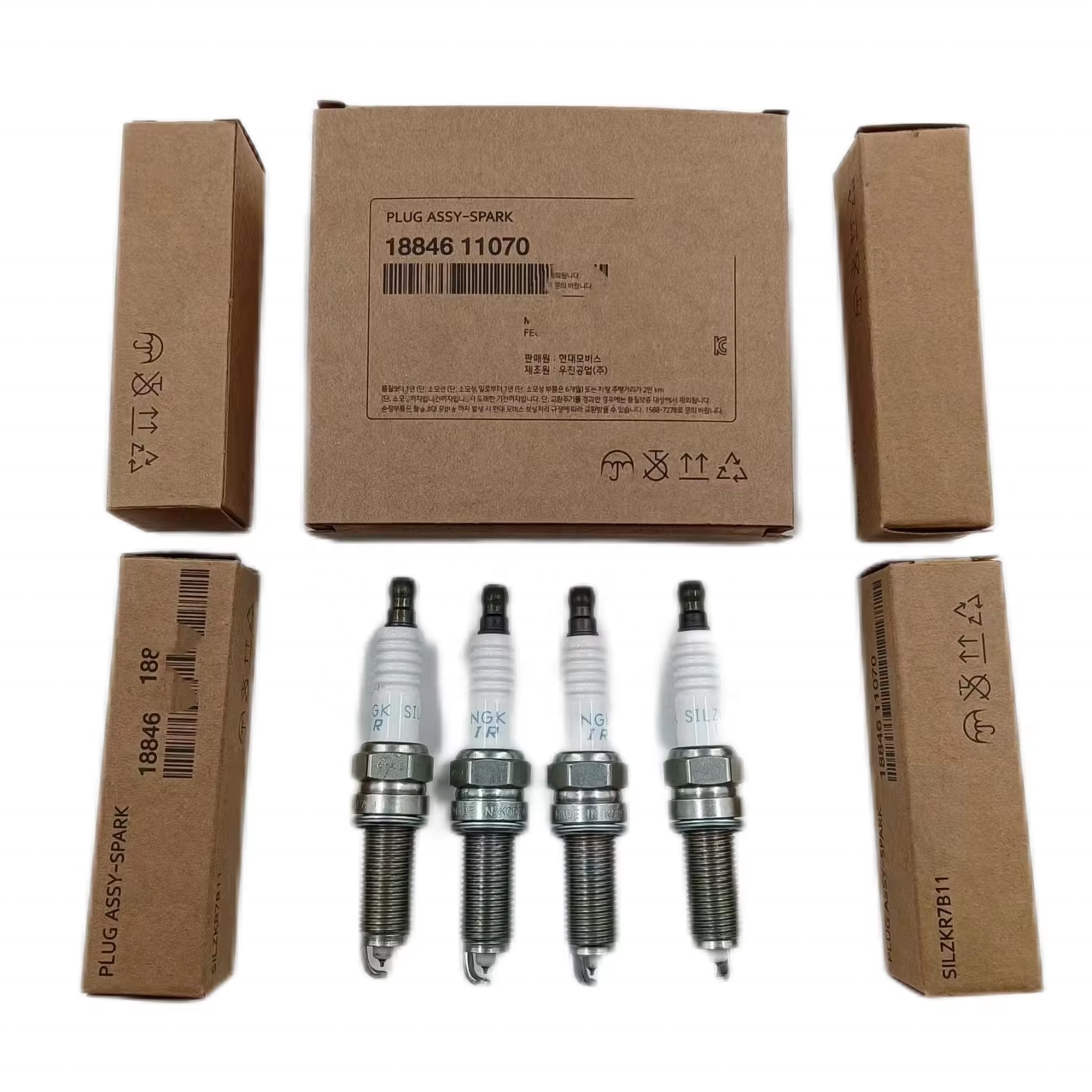 18846-11070 OEM Ignition Spark Plug for Hyundai ELANTRA 19 (2018-2020)