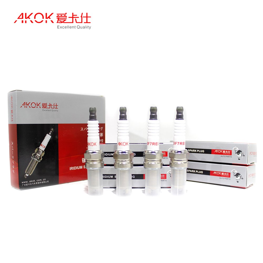 AKOK Car Parts Power Spark Plug For Perodua Myvi 1.3 1.5 Chevrolet SPARK 2007-2017