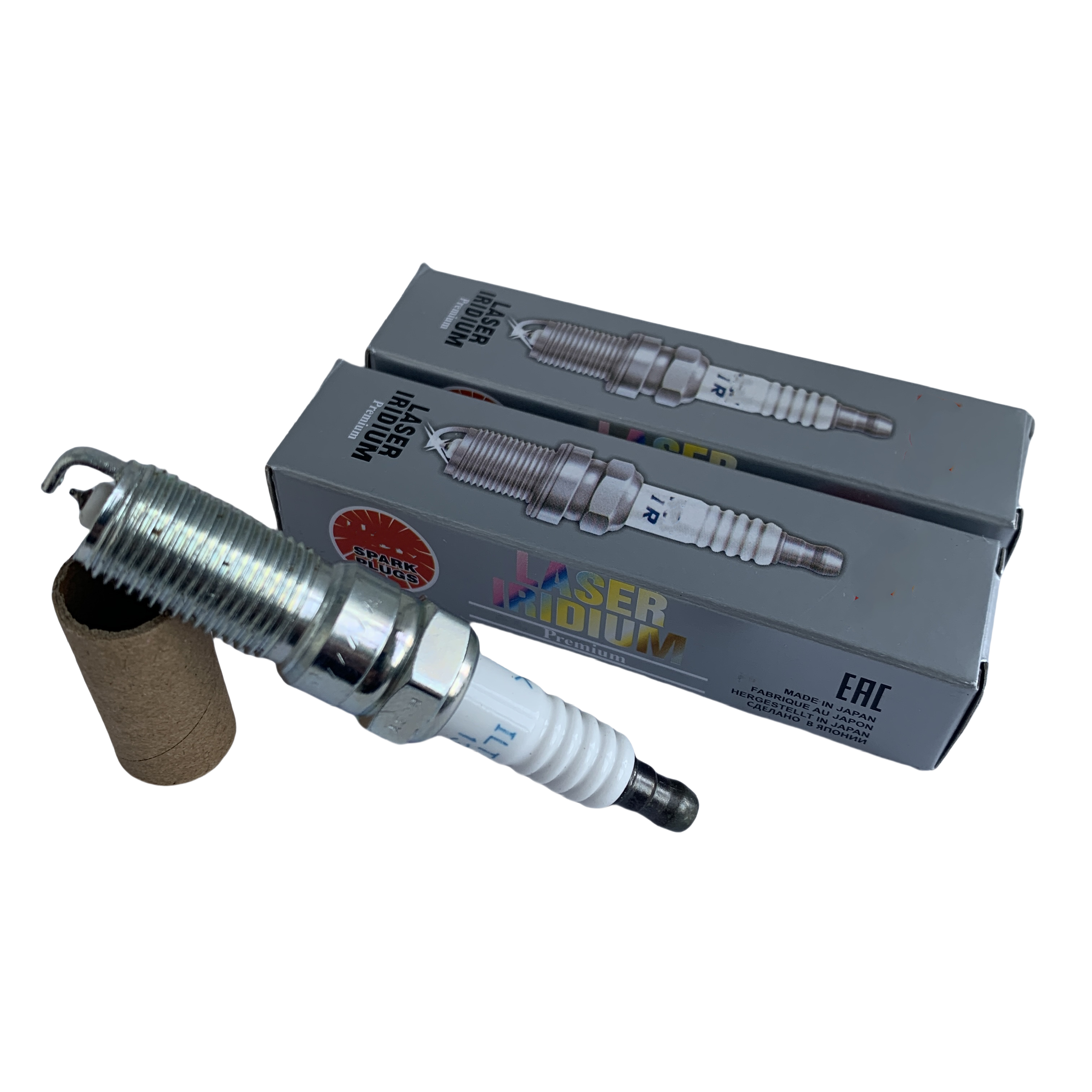 Auto Parts Engine Laser Double Iridium platinum Spark Plugs ILTR5A-13G 3811 For Ford Mazda NGK bujia