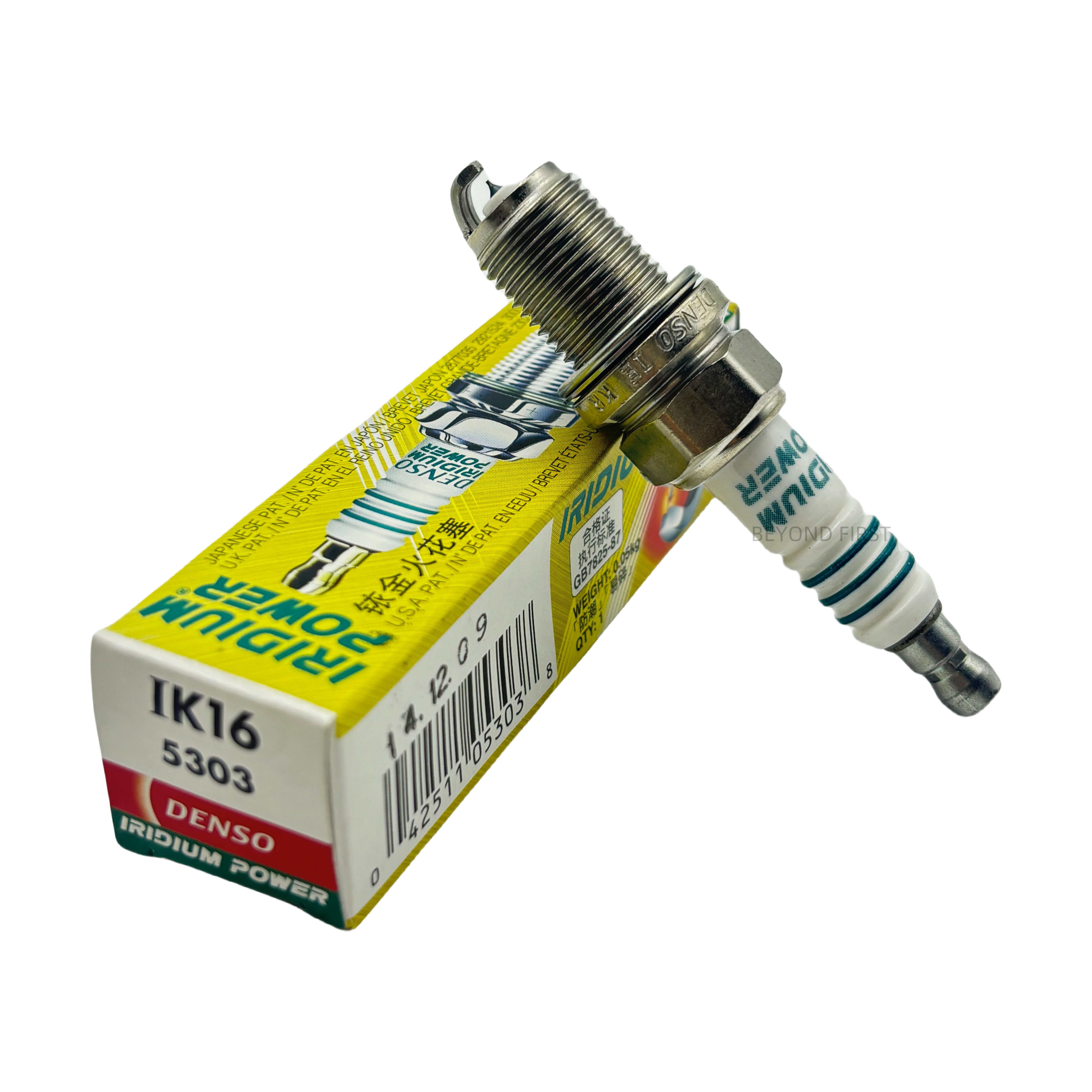 Denso Bujia Spark Plug 5303 IK16 For ACURA MDX 3.5, NSX R3.0, Chrysler STRATUS 2.4, Hyundai TUCSON 2004- OEM SP00ZFR5AP,55182623