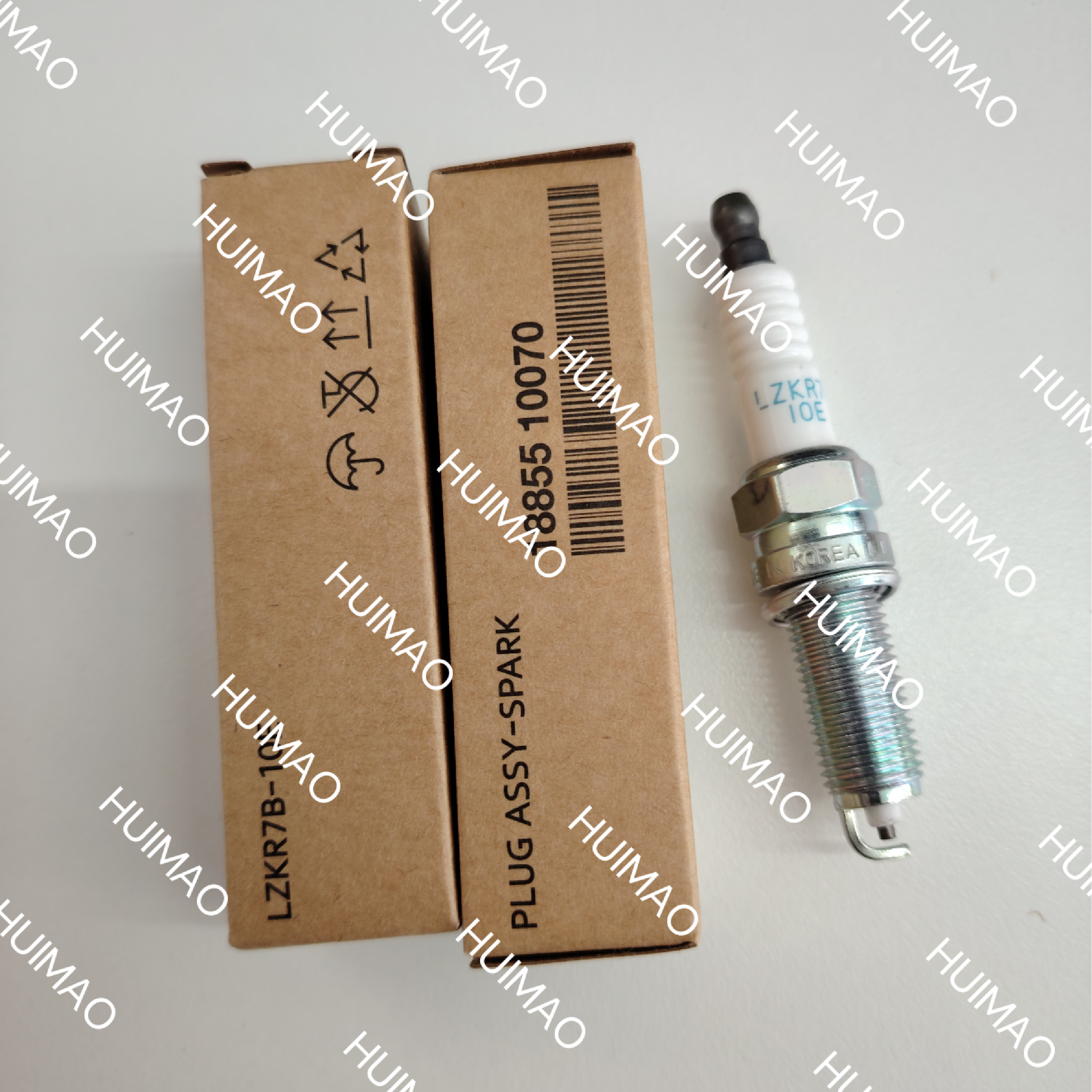 Wholesale price auto parts iridium spark plugs LZKR7B-10E 18855 10070 for Hyundai Kia