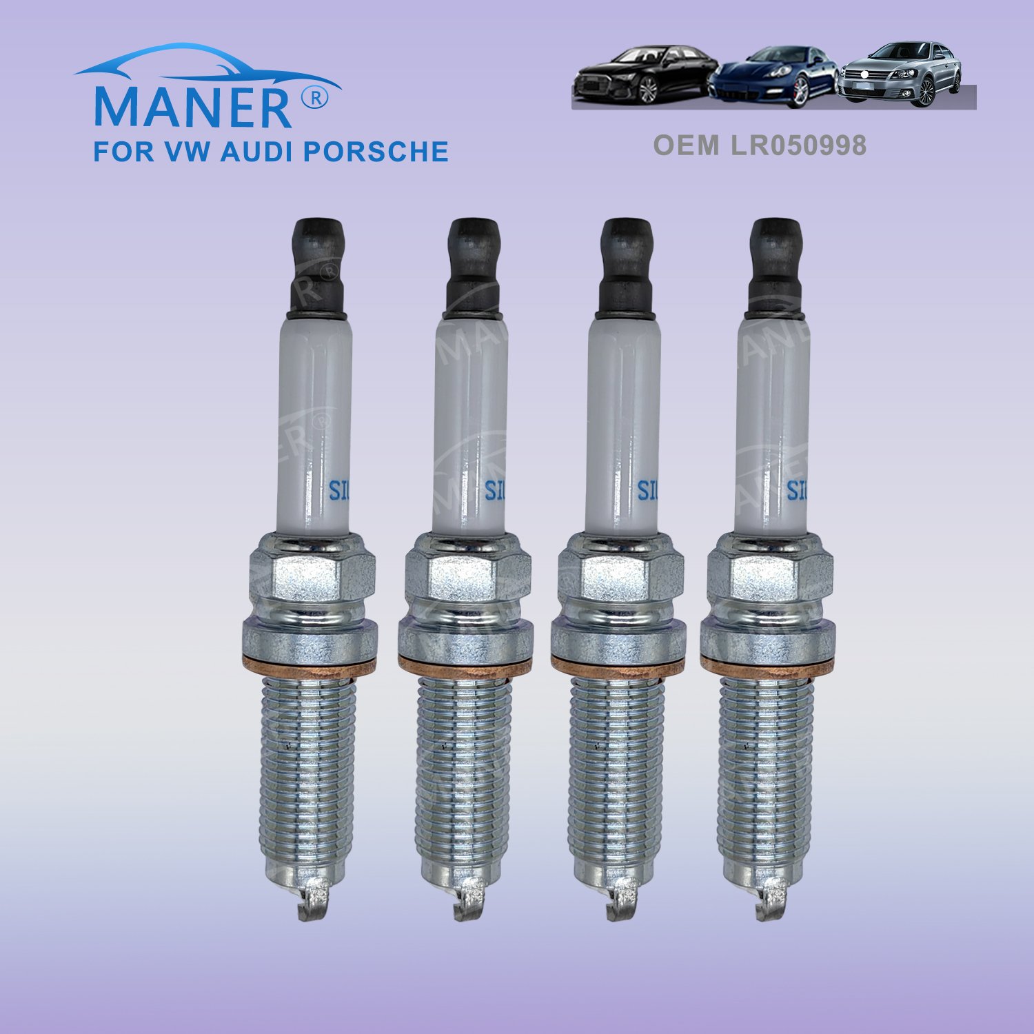 MANER auto engine parts spark plug bujia LR050998 for Land Rover DEFENDER DISCOVERY RANGE ROVER