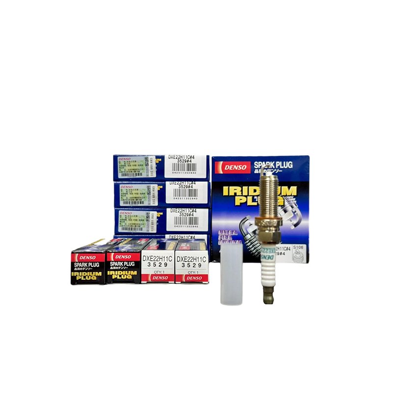 IRIDIUM PLATINUM POWER DENSO SPARK PLUG 3529 DXE22H11C FOR NISSAN SERENA C27 OEM 22401-6CT1C 22401-5TT1C