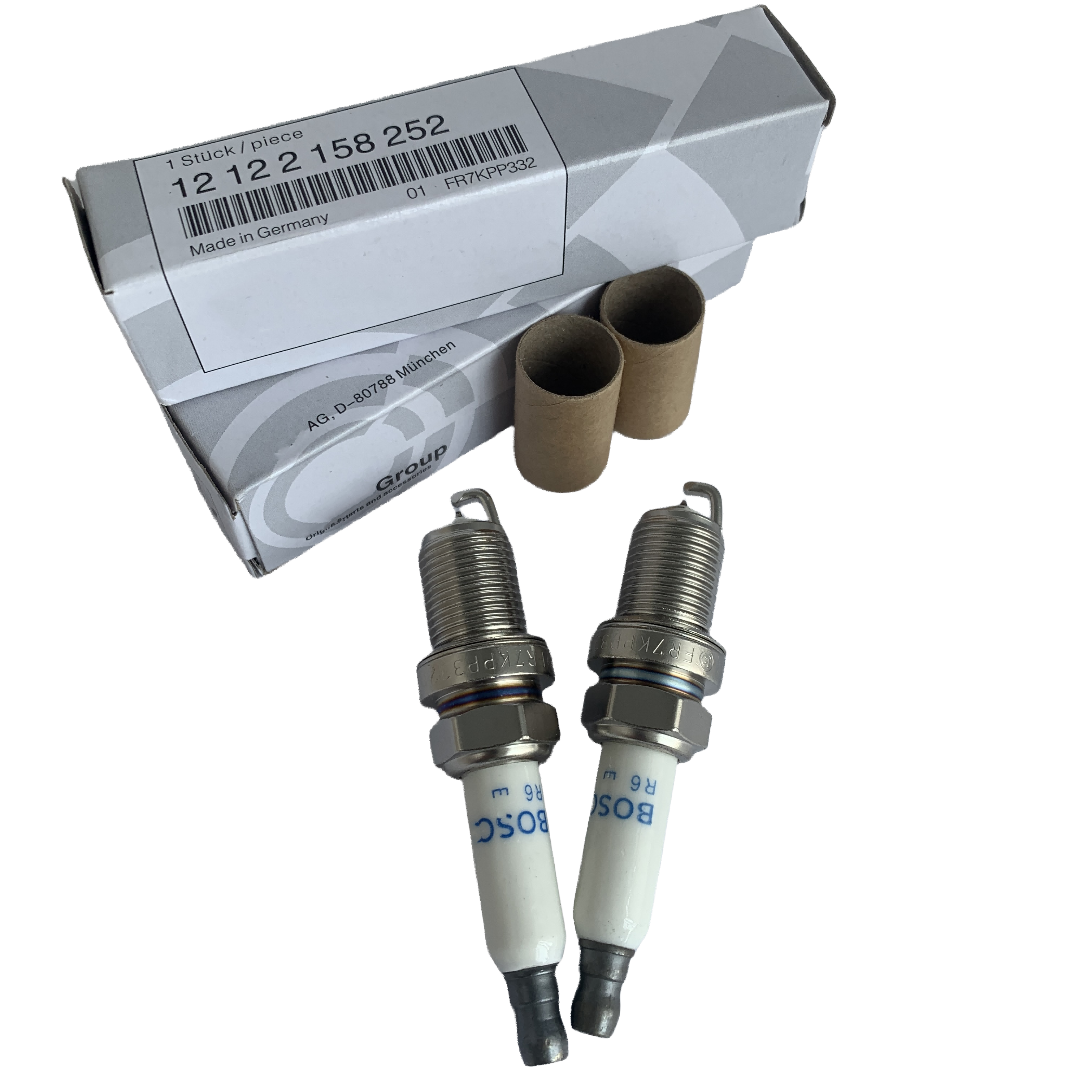 Auto Parts High Quality Engine System platinum Iridium Spark Plugs car candle OEM 12122158252 for BMW X3 X5 Z4