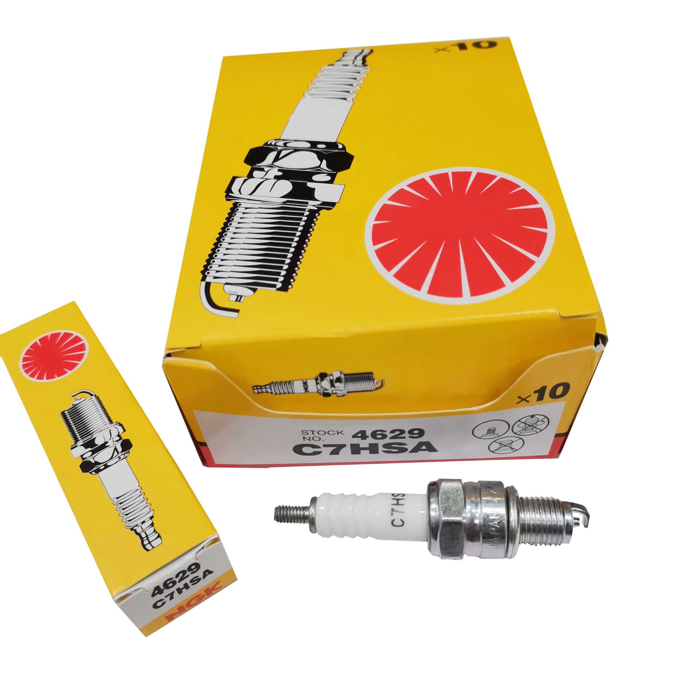 Factory Price motorcycle Spark Plug Single Pointed Ceramic Iridium Copper Core Motorcycle Iridium Spark Plugs Motorcycle Parts