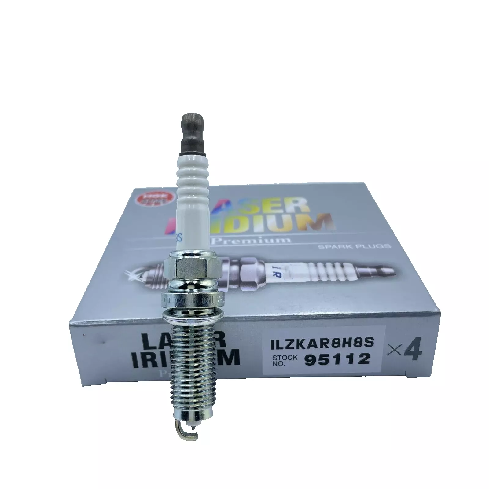 Good price Auto Engine Parts Car platinum laser iridium premium Spark Plugs 95112 ILZKAR8H8S For Honda Civic NGK bujia