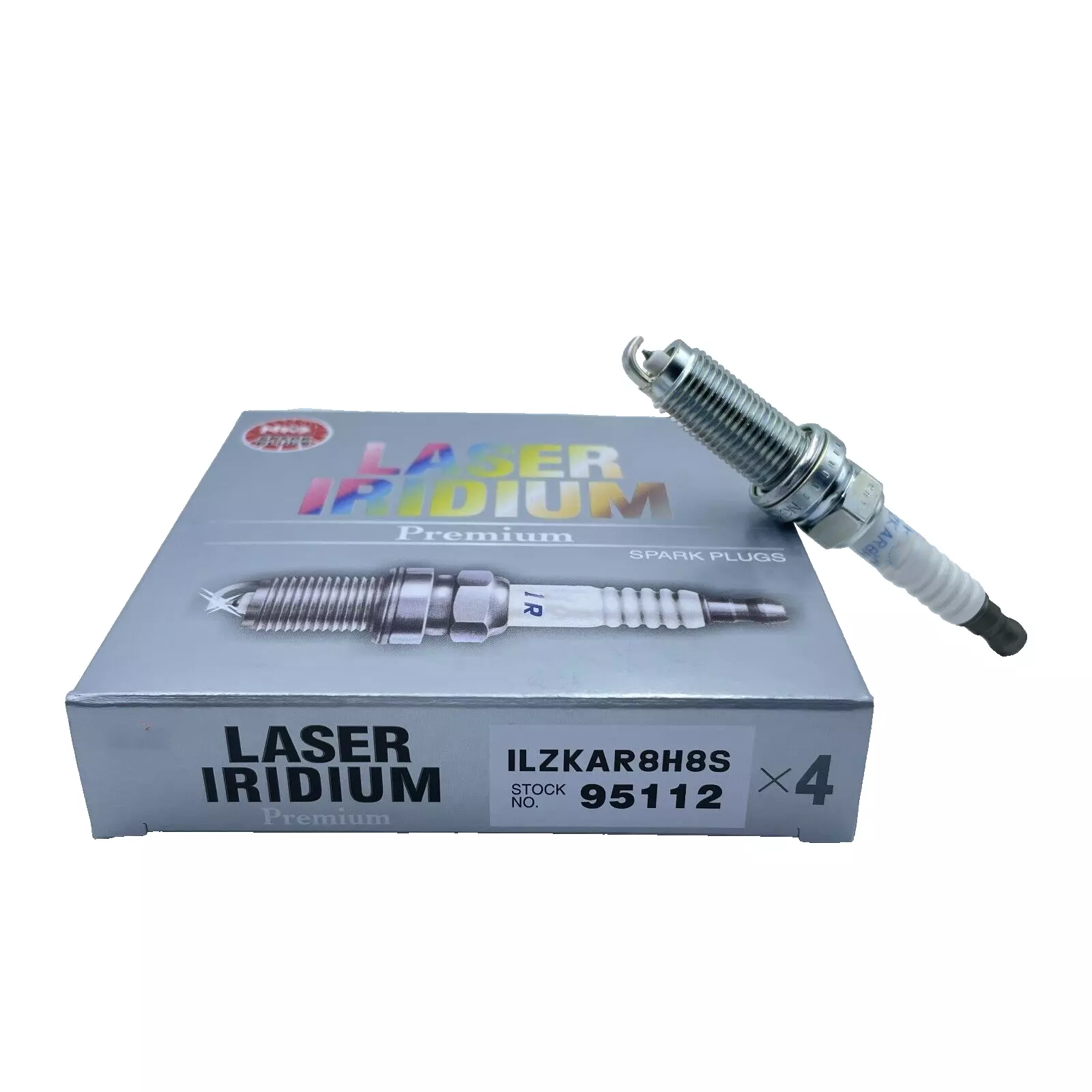 Good price Auto Engine Parts Car platinum laser iridium premium Spark Plugs 95112 ILZKAR8H8S For Honda Civic NGK bujia