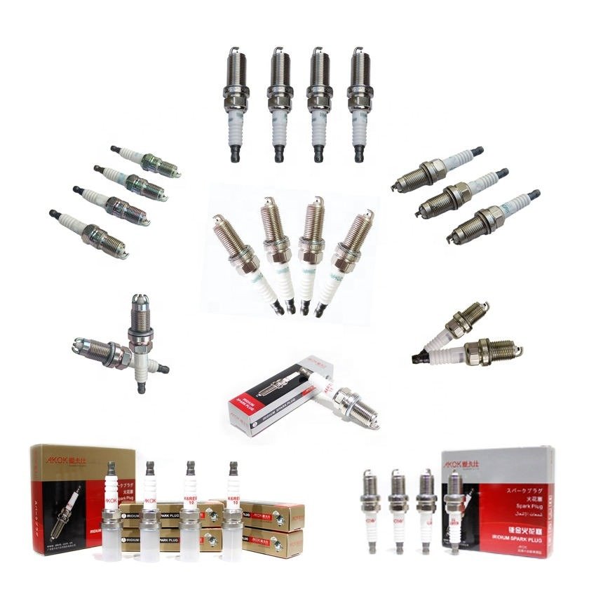 Hot Sale Auto double Iridium Spark Plug Bujia Car Spark Plug For Toyota Honda chevrolet audi dodge mercedes vw Ford