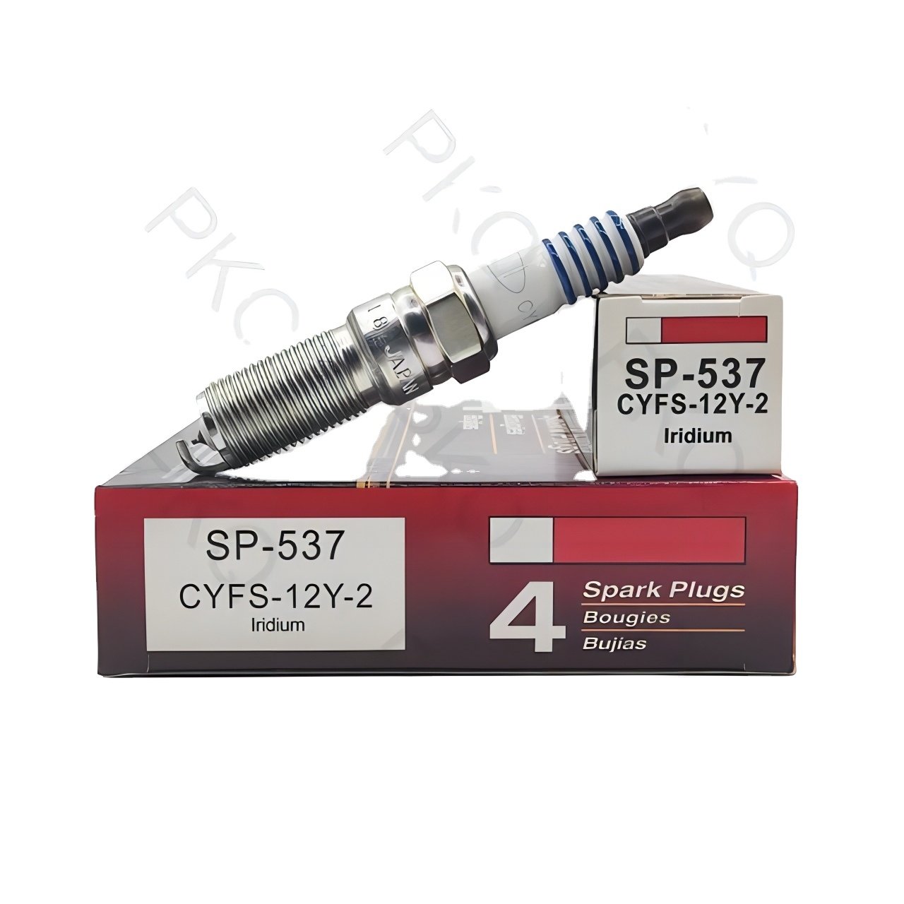 High quality iridium auto parts spark plug OEM SP-537 CYFS-12Y-2 bujias SP537 CYFS12Y2