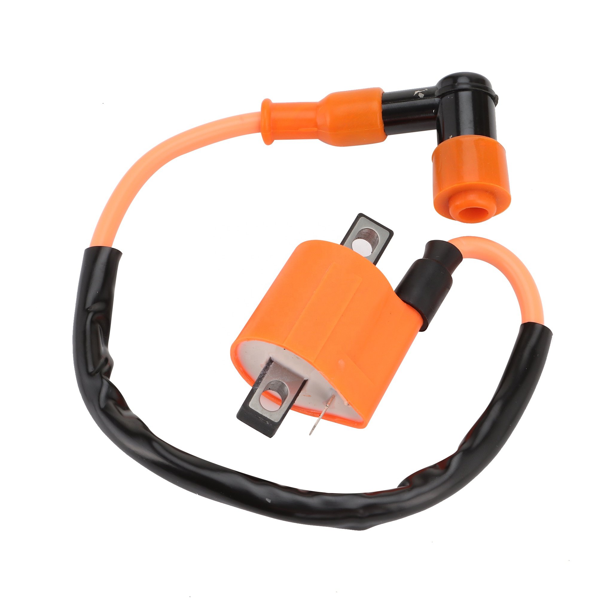 GOOFIT Motorcycle Ignition Coil with D8TC Spark Plug Replacement For CG125 150cc 200cc 250cc ATV Scooter Dirt Pit Bike