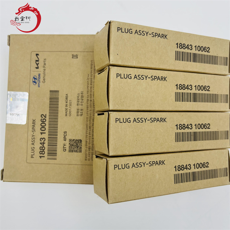 Wholesale high quality 1884310062 Spark Plug 4Pcs For Morning Picanto 1.0L 1.2L-KAP5PA Engine 2011+ 18843-10062 18843 10062