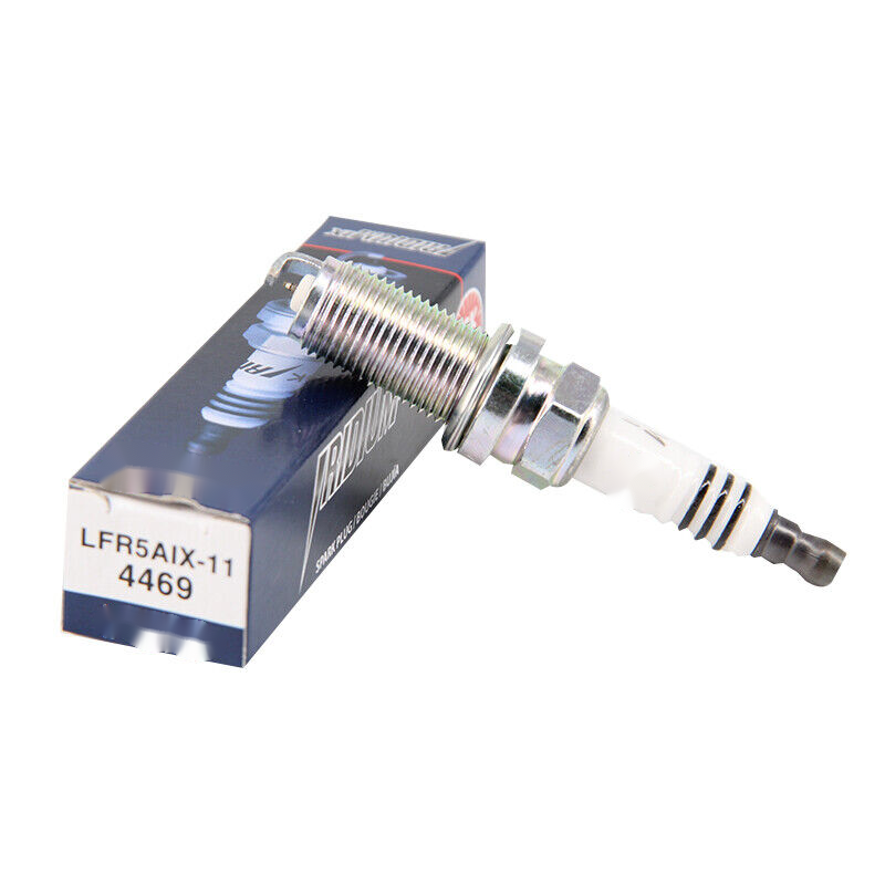 YPC17 4Pcs Iridium Spark Plugs lfr5aix-11 4469 For Hyundai Nissan Infiniti Yamaha