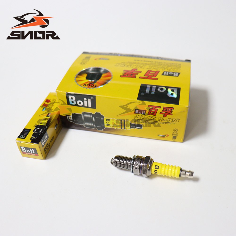 CNSNR Wholesale Made In China Motorcycle Scooter Accessories Energy Saving Spark Plug D8TC Boil Spark Plug