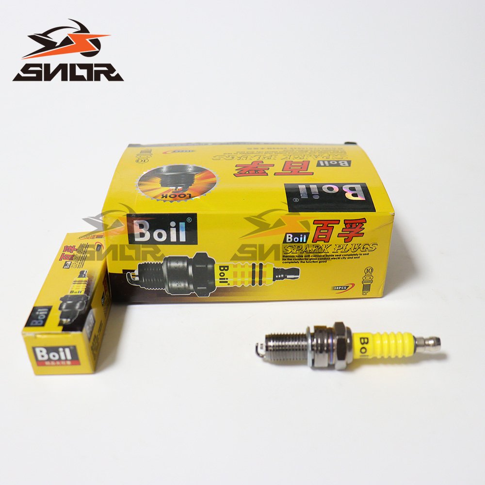 CNSNR Wholesale Made In China Motorcycle Scooter Accessories Energy Saving Spark Plug D8TC Boil Spark Plug