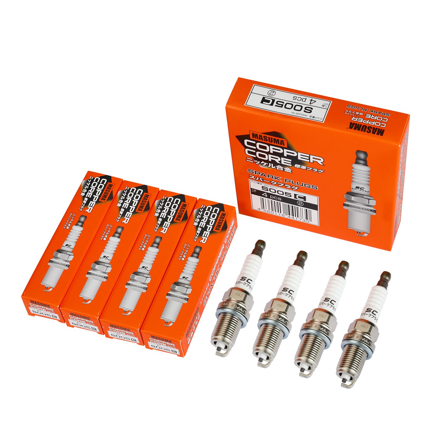 S005C MASUMA Auto Parts accessories BKR5E-11 90098-66047 MS851387 Auto engine nickel alloy Spark plug for Hyundai