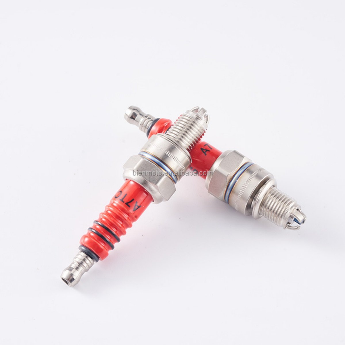 Racing 3 Electrode A7tc spark plug for motorcycle gy6 50cc 125cc 150cc Atv Scooter Dirt Bike Go Kart accesorios para motocicleta