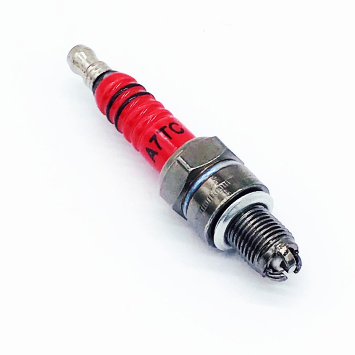 Racing 3 Electrode A7tc spark plug for motorcycle gy6 50cc 125cc 150cc Atv Scooter Dirt Bike Go Kart accesorios para motocicleta