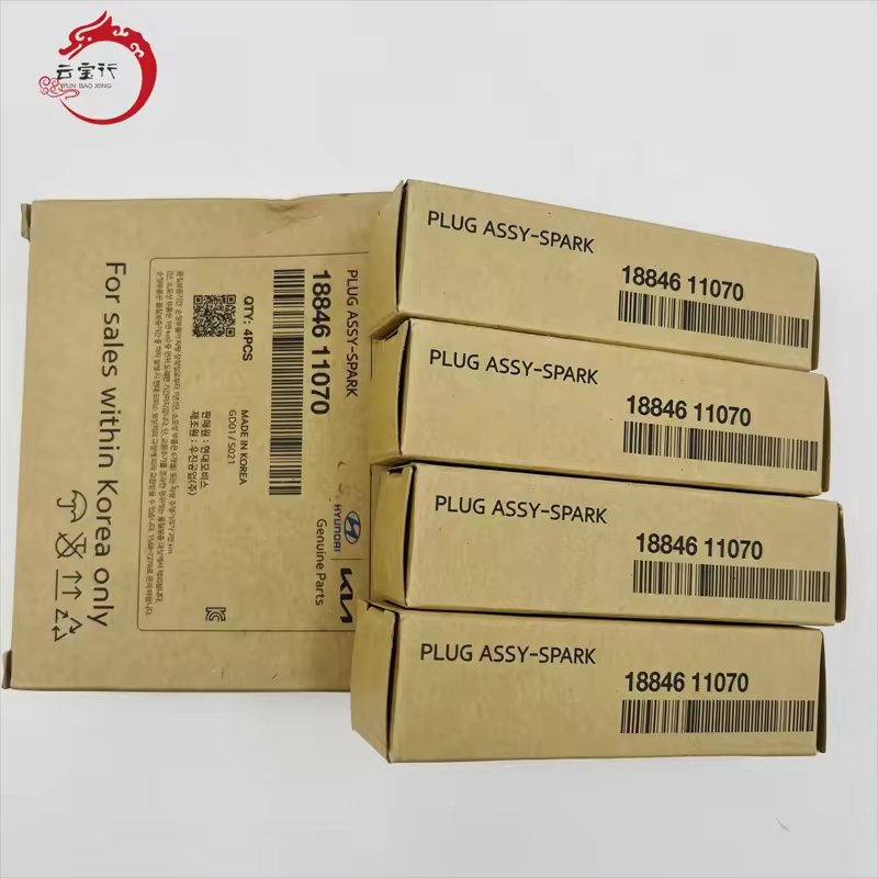 Car Spark Plugs 18846-11070 1884611070 For Hyundai Elantra IX35 Kia Ceed 18846 11070