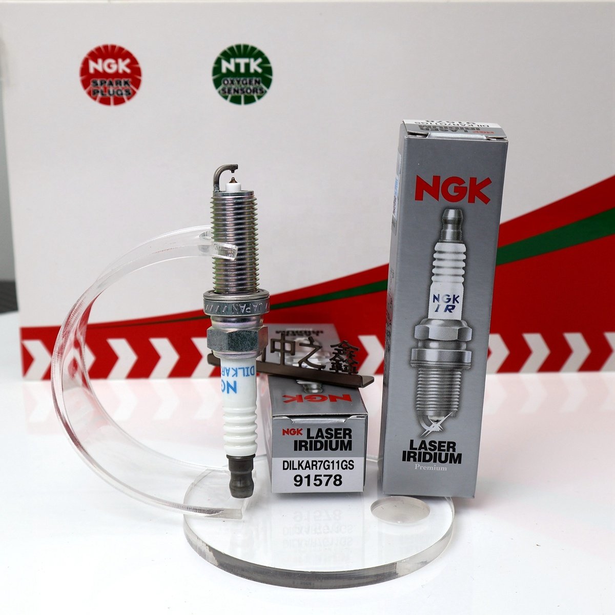 Genuine DILKAR7G11GS 91578 Original NGK double iridium gold spark plug 12290-5A2-A02