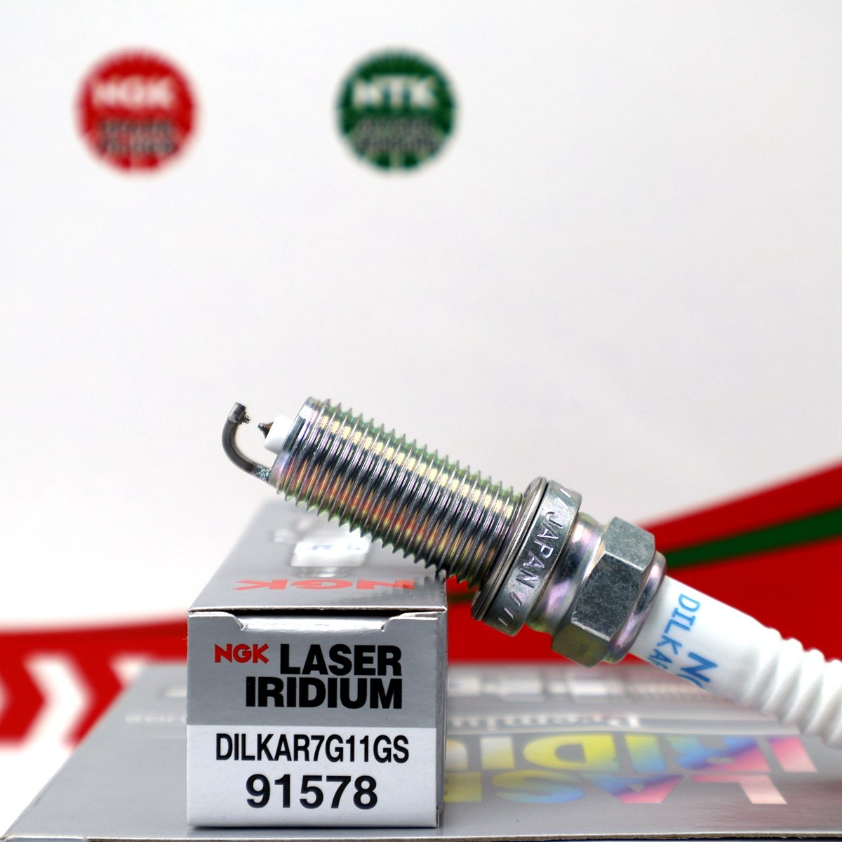 Genuine DILKAR7G11GS 91578 Original NGK double iridium gold spark plug 12290-5A2-A02