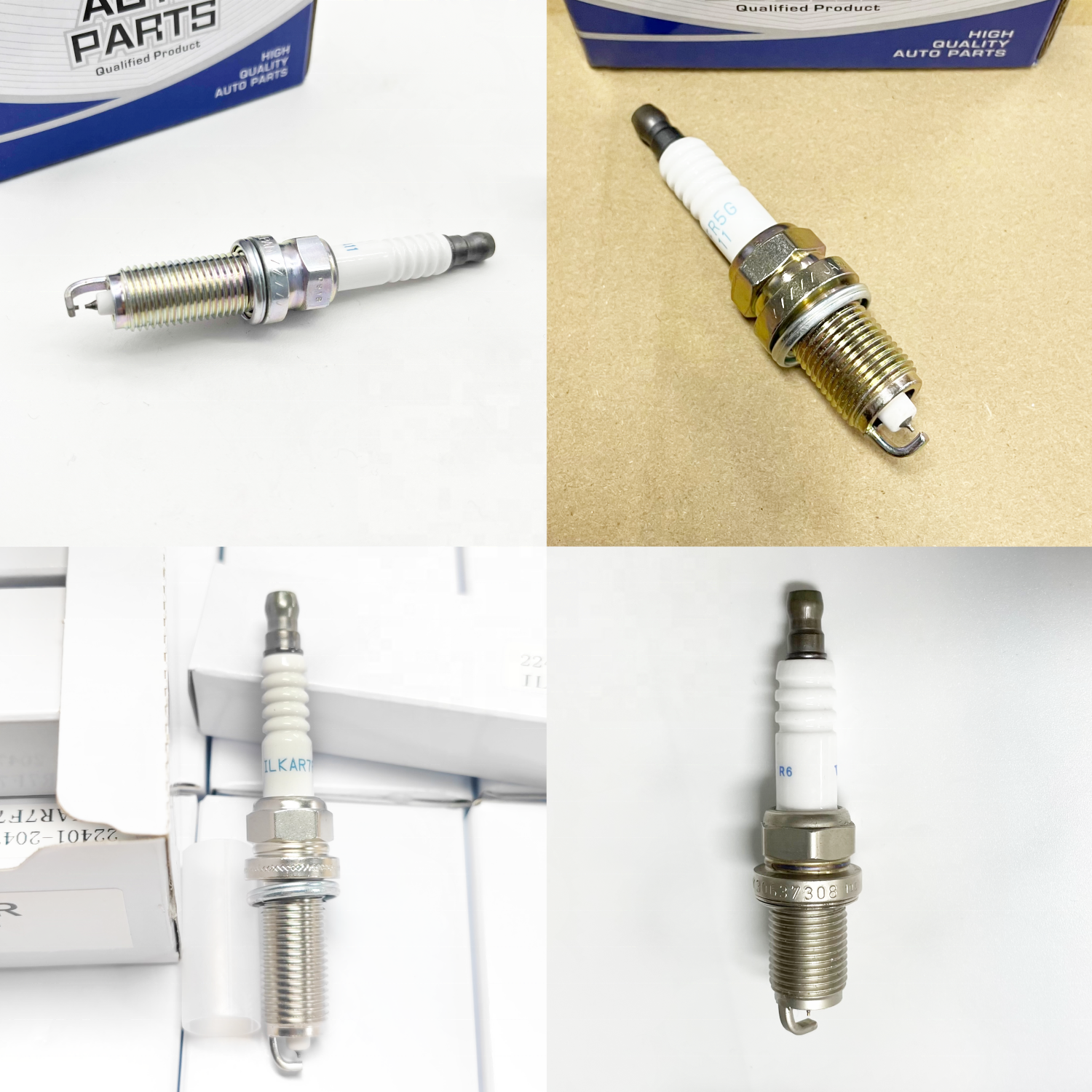 Haoxiang High Performance Genuine Car Bujias Spark Plug bkr6e-11 90919-01210 90919-01253 22401-ED815 for Toyota Nissan Hyundai