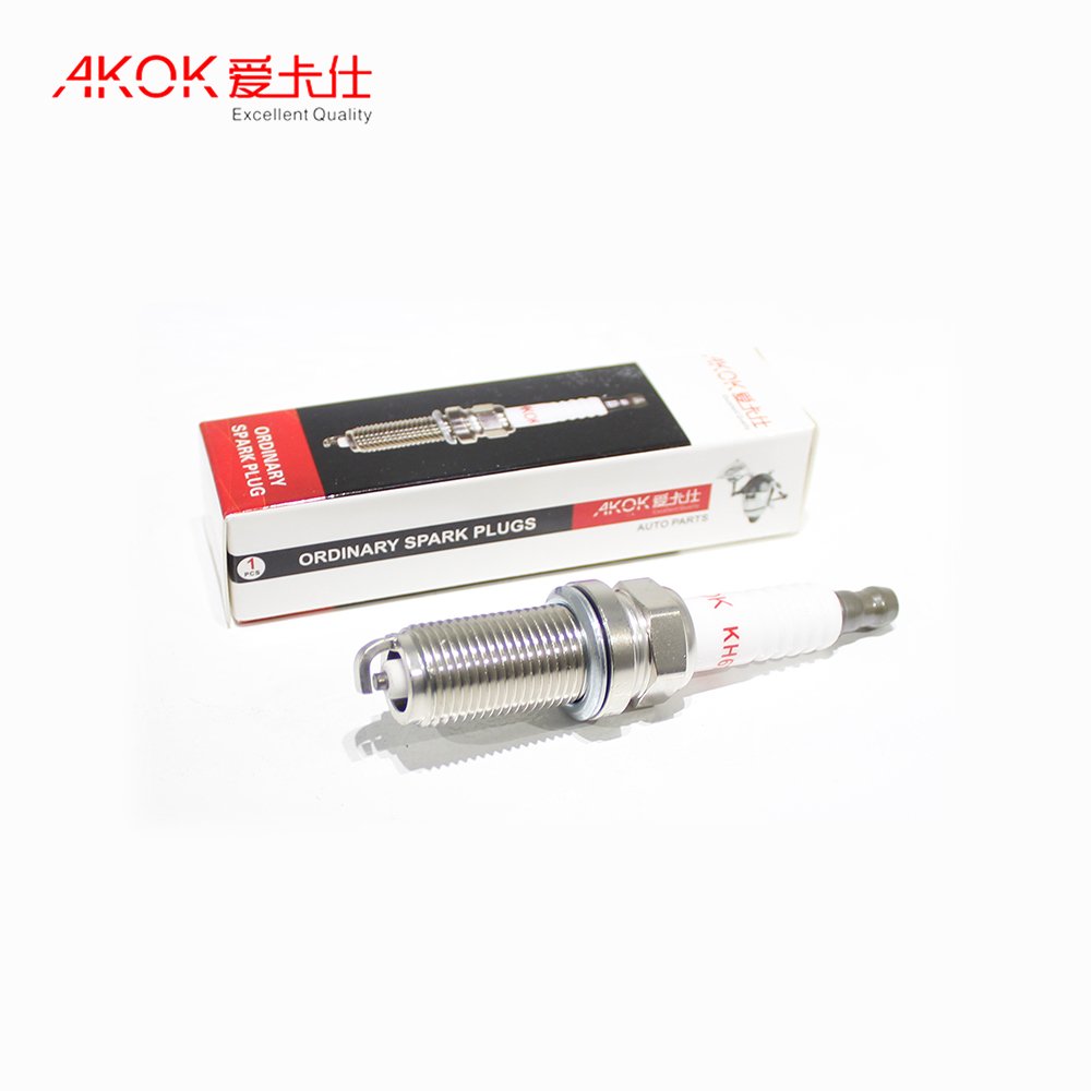 AKOK Brand 06K 905 601 B Laser Platinum Spark Plugs for Audi A3 A6 Q5 Quattro VW Golf 2015-2019