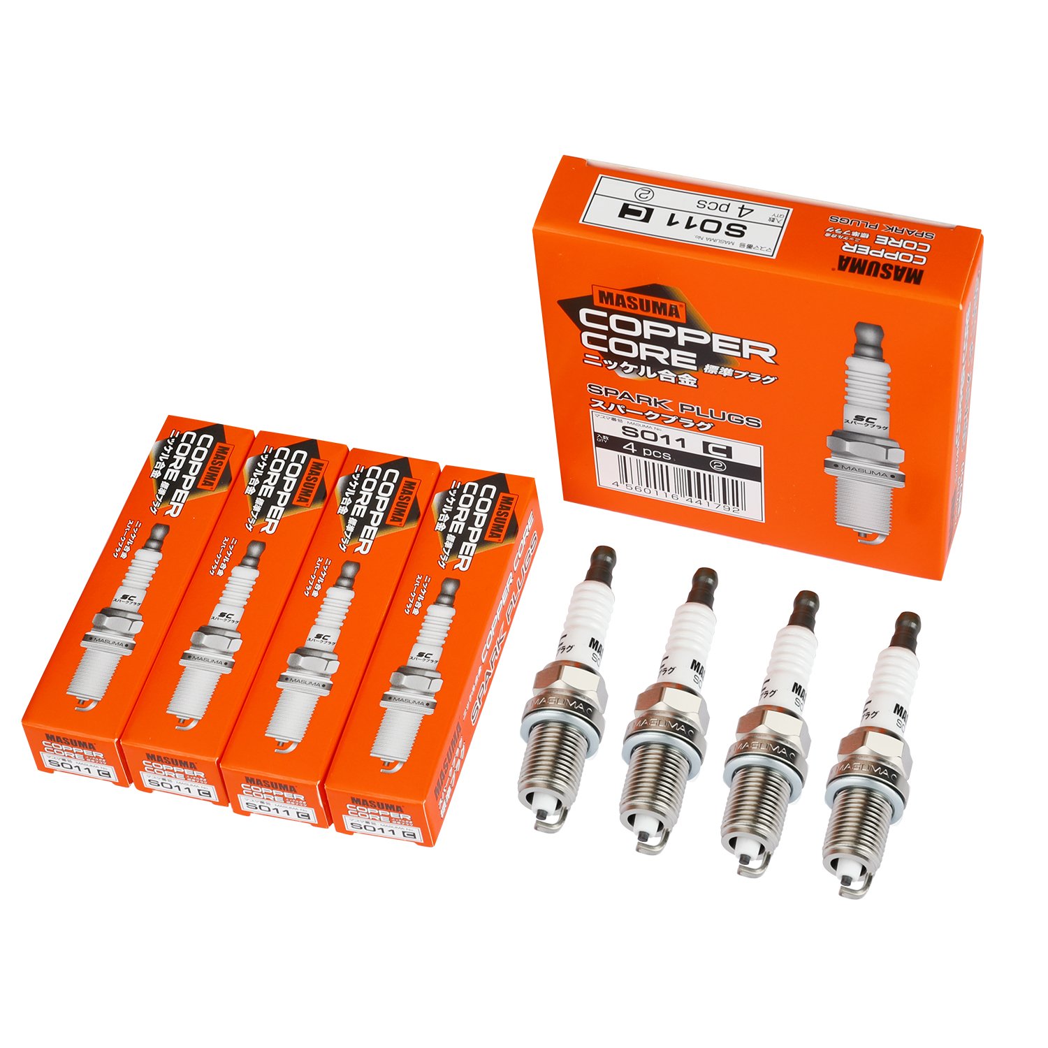 S011C MASUMA Auto Engine system Spark plug for TOYOTA COROLLA 90098-70056 90919-YZZAG