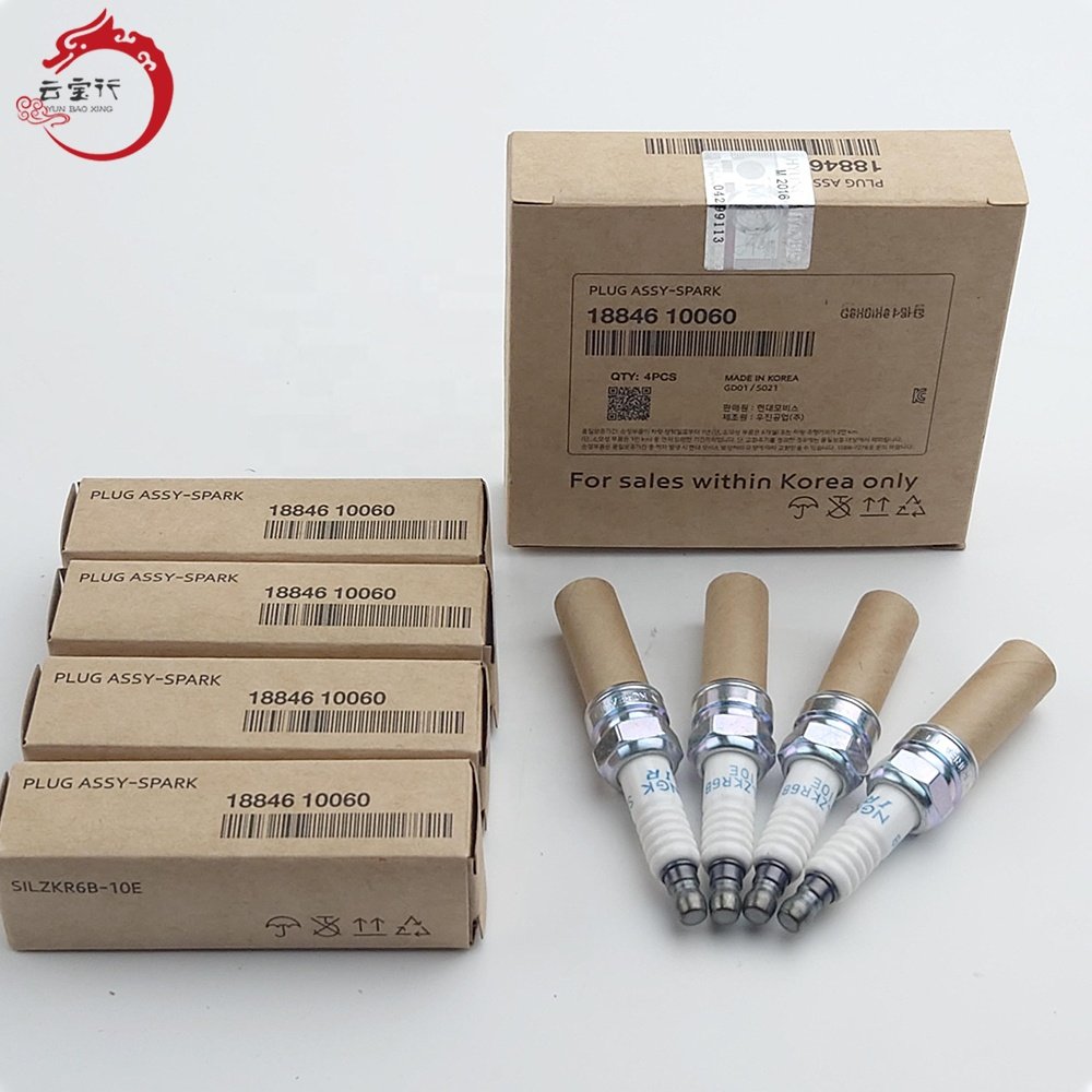 Wholesale high quality 18846-10060 1884610060 Spark Plug assy For H-yundai SOLARIS k-ia CERATO 18846 10060