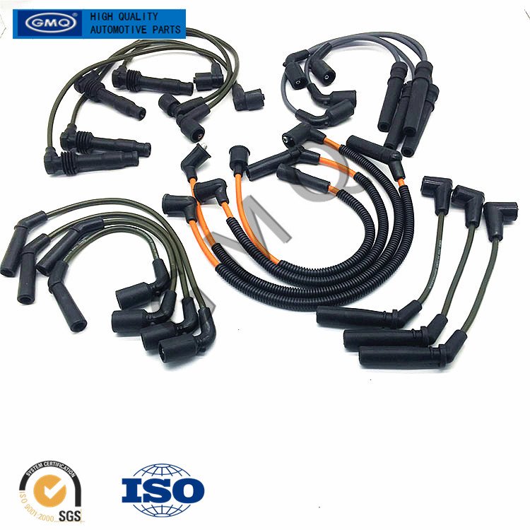 96211948 For Chevrolet Aveo Doc Daewoo Car Engine Accessory High voltage Silicone Ignition Wire Set Spark Plug Cable Kit